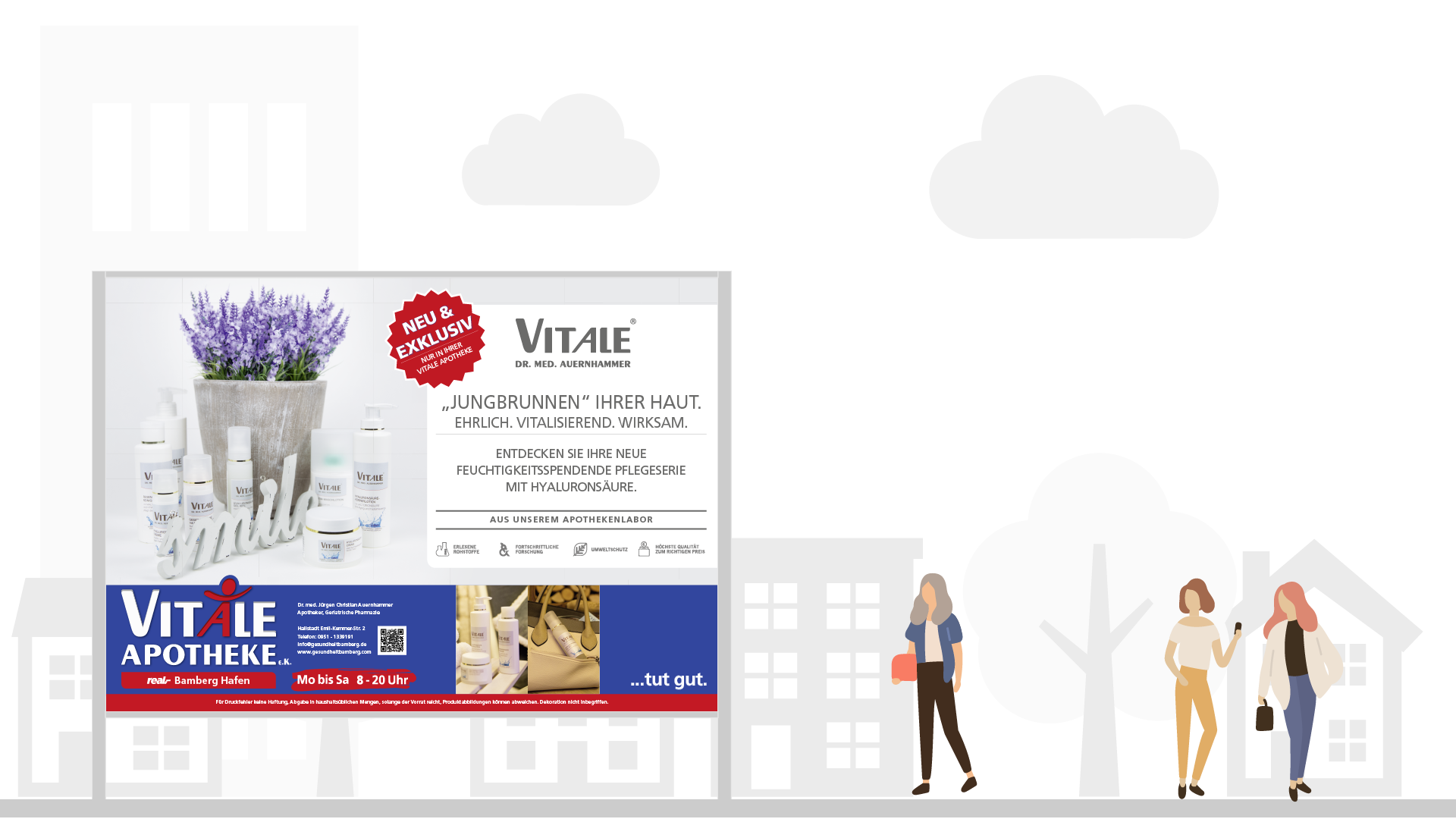 VITALE Großflächenplakat VITALE Großflächenplakat